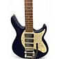 Used Jay Turser 3 PICKUP ELECTRIC Ice Blue Metallic Solid Body Electric Guitar