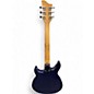 Used Jay Turser 3 PICKUP ELECTRIC Ice Blue Metallic Solid Body Electric Guitar