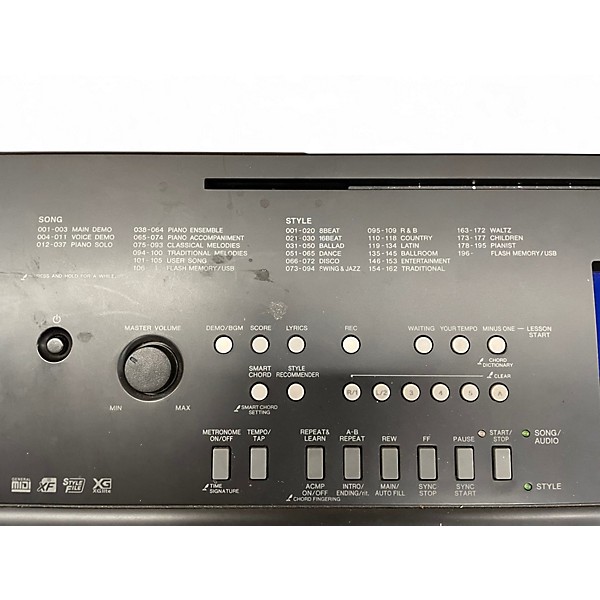 Used Yamaha DGX650 88 Key Portable Keyboard
