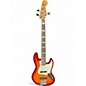 Used Squier JAZZ BASS 2 Tone Sunburst Electric Bass Guitar thumbnail