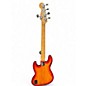 Used Squier JAZZ BASS 2 Tone Sunburst Electric Bass Guitar