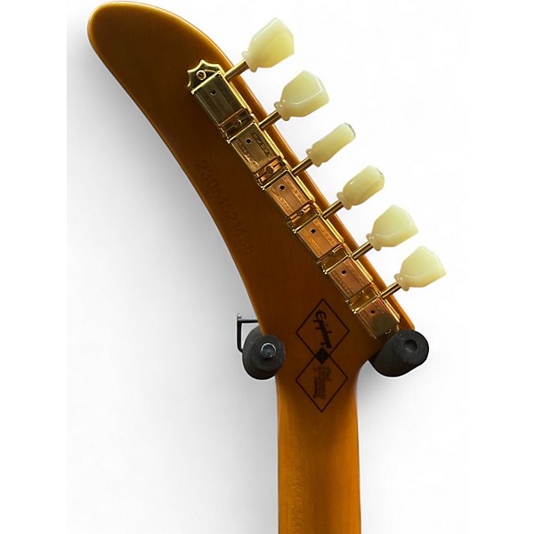 Used Epiphone inspired by Gibson Custom Shop ‘58 KORINA Explorer Korina Solid Body Electric Guitar