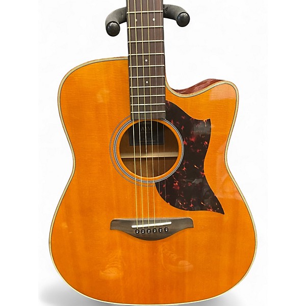Used Yamaha A1M Natural Acoustic Electric Guitar