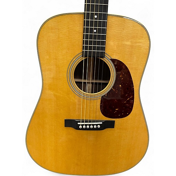 Used Martin D28 Natural Acoustic Guitar