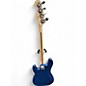 Used Squier Affinity Precision Bass Royal Blue Electric Bass Guitar
