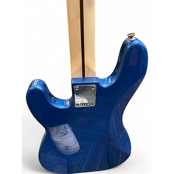 Used Squier Affinity Precision Bass Royal Blue Electric Bass Guitar