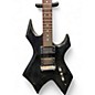 Used B.C. Rich Bronze Series Warlock BLACK Solid Body Electric Guitar