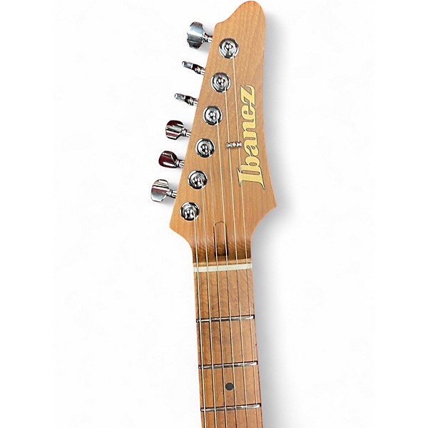 Used Ibanez AZ2402-TFF TRI FADE BURST FLAT Solid Body Electric Guitar