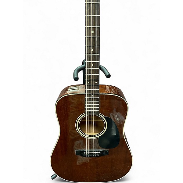 Used Takamine F349 Mahogany Acoustic Electric Guitar