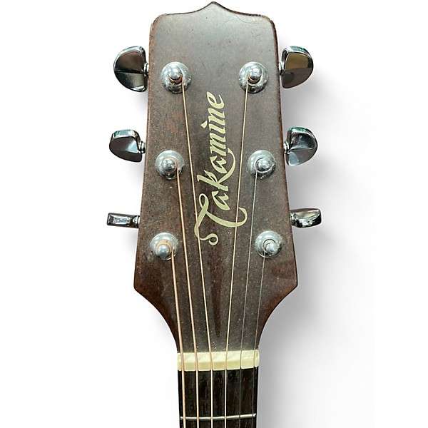 Used Takamine F349 Mahogany Acoustic Electric Guitar