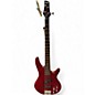 Used Ibanez GSR200 Trans Red Electric Bass Guitar thumbnail