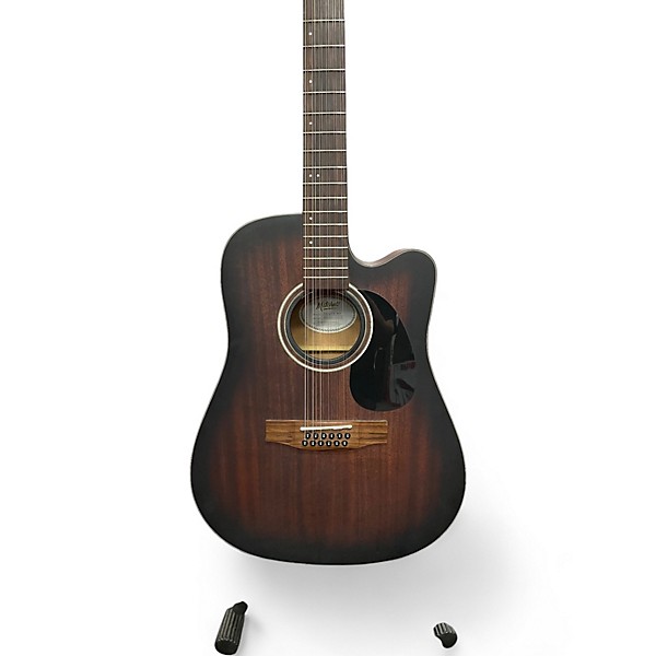 Used Mitchell T331-TCE Edge Burst 12 String Acoustic Electric Guitar