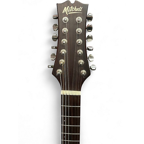 Used Mitchell T331-TCE Edge Burst 12 String Acoustic Electric Guitar