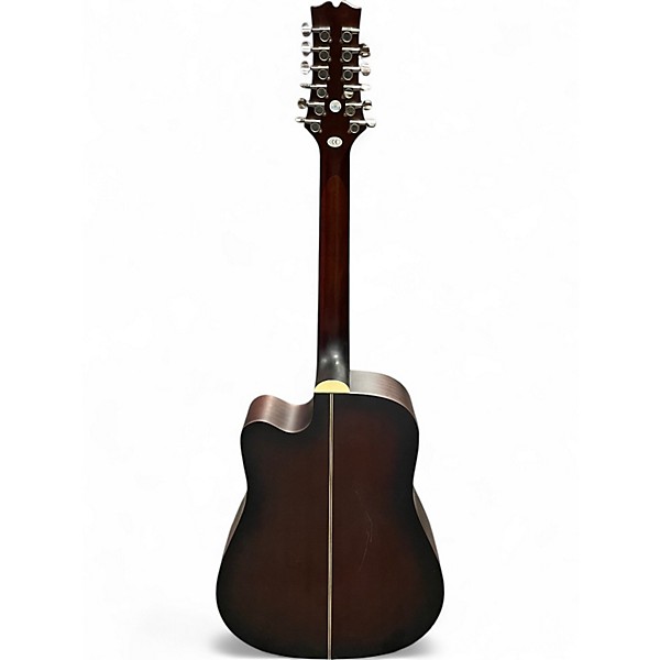 Used Mitchell T331-TCE Edge Burst 12 String Acoustic Electric Guitar