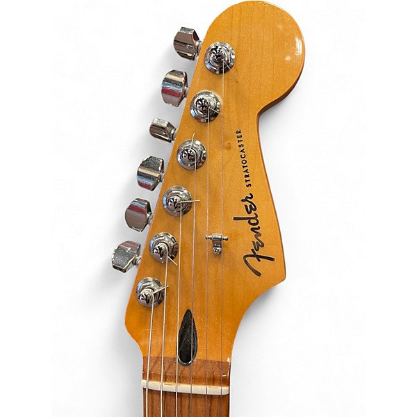 Used Fender Player Plus Stratocaster Opal Spark Solid Body Electric Guitar