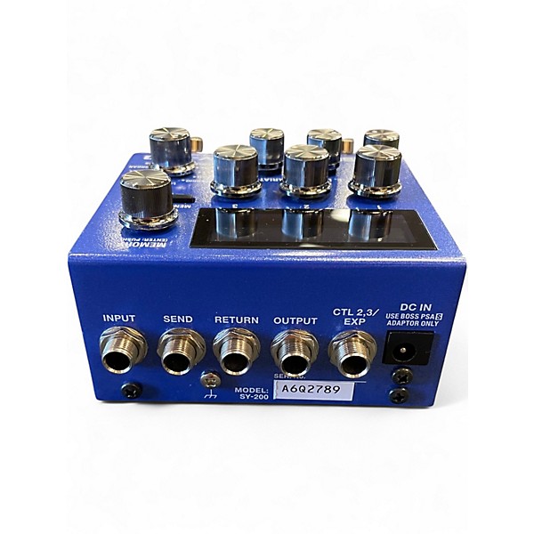 Used BOSS SY-200 SYNTHESIZER Effect Pedal