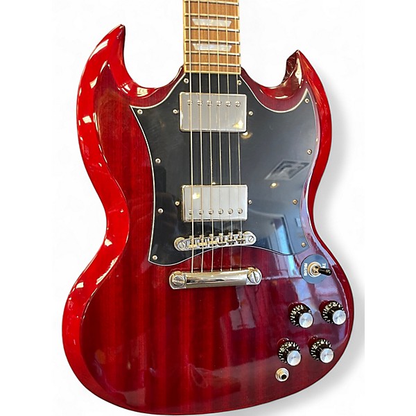 Used Epiphone SG Pro Cherry Solid Body Electric Guitar