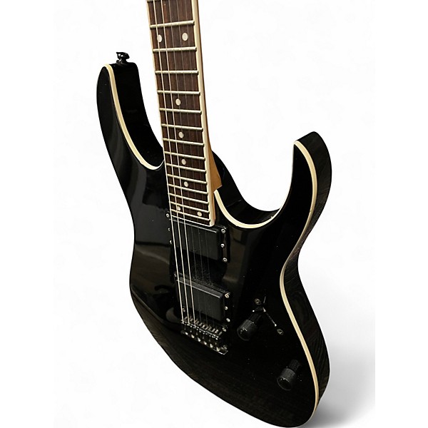 Used Ibanez RG2EX1 Black Solid Body Electric Guitar