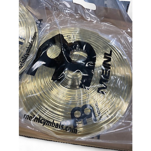 Used MEINL 13in CYMBAL PACK (hh, crash, splash) Cymbal