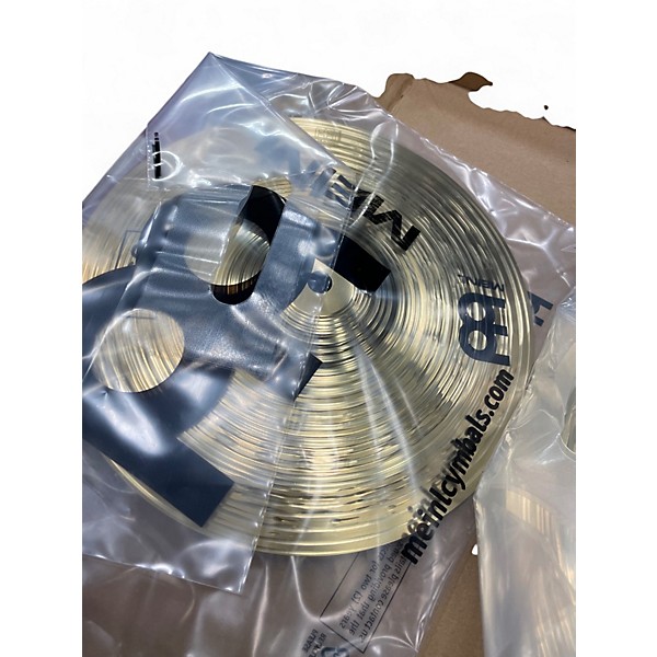 Used MEINL 13in CYMBAL PACK (hh, crash, splash) Cymbal