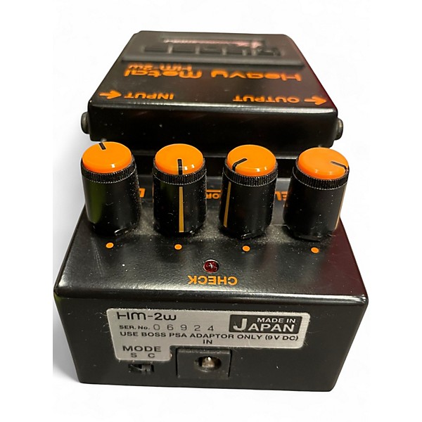 Used BOSS HM2-W (WAZA) Effect Pedal