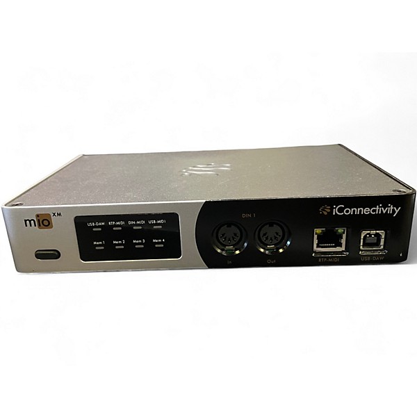 Used iConnectivity mioXM 4x4 MIDI Interface Audio Interface