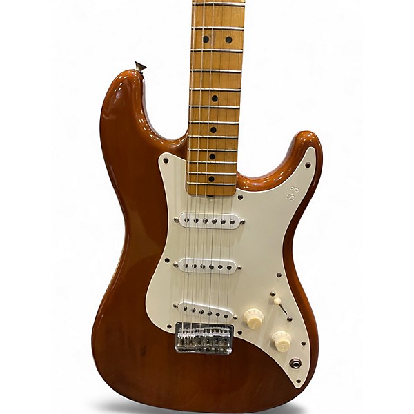 Vintage 1981 Fender Bullet S3 Natural Solid Body Electric Guitar