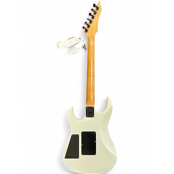 Used B.C. Rich Gunslinger White Solid Body Electric Guitar