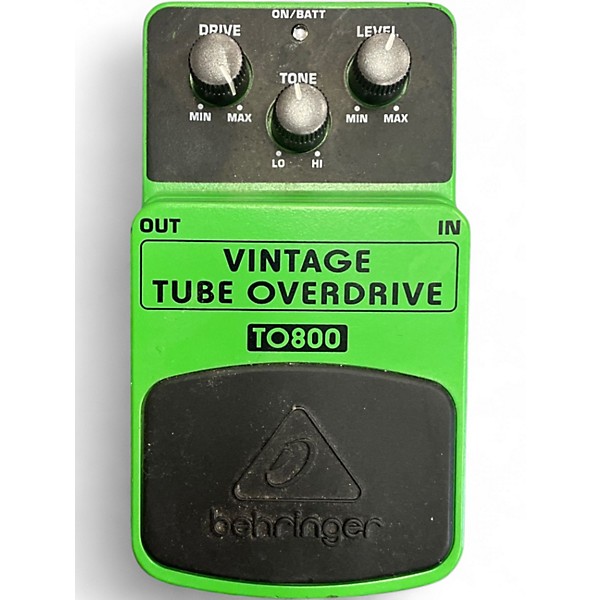 Used Behringer TO800 Vintage Tube Overdrive Effect Pedal