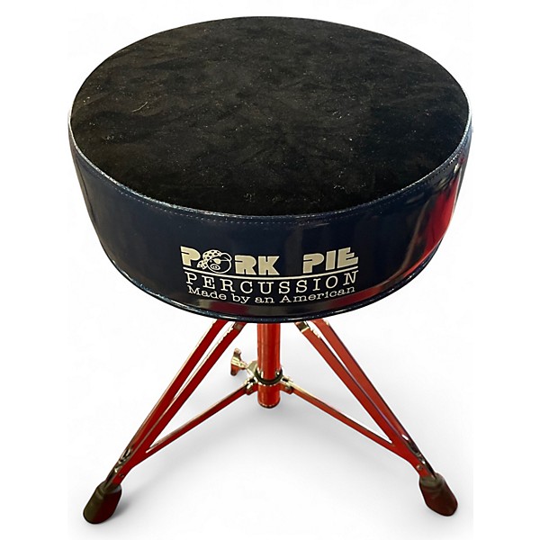 Used Pork Pie USA PORK PIE ROUND THRONE Drum Throne