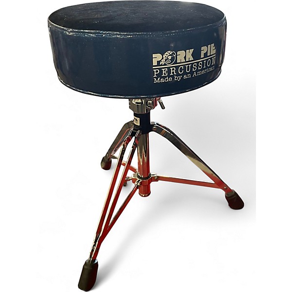 Used Pork Pie USA PORK PIE ROUND THRONE Drum Throne