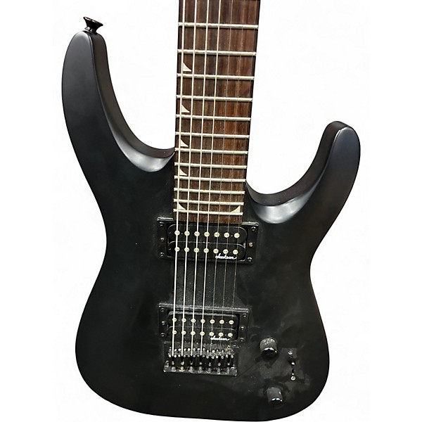 Used Jackson Dinky JS22-7 Black Solid Body Electric Guitar
