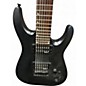 Used Jackson Dinky JS22-7 Black Solid Body Electric Guitar