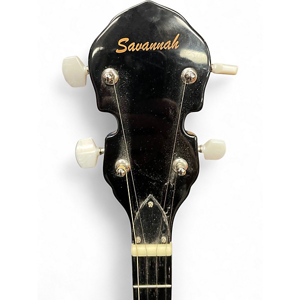 Used Savannah SB-095 Resonator 5-String Banjo NAT Banjo