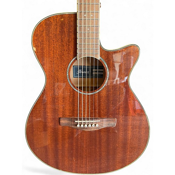 Used Ibanez AEG1211 Mahogany Acoustic Electric Guitar