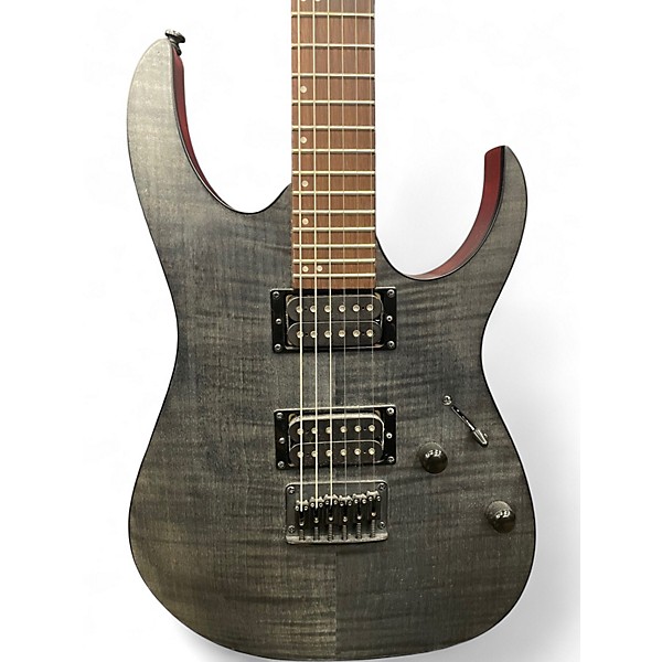 Used Ibanez RG6003FM Flat Transparent Gray Solid Body Electric Guitar
