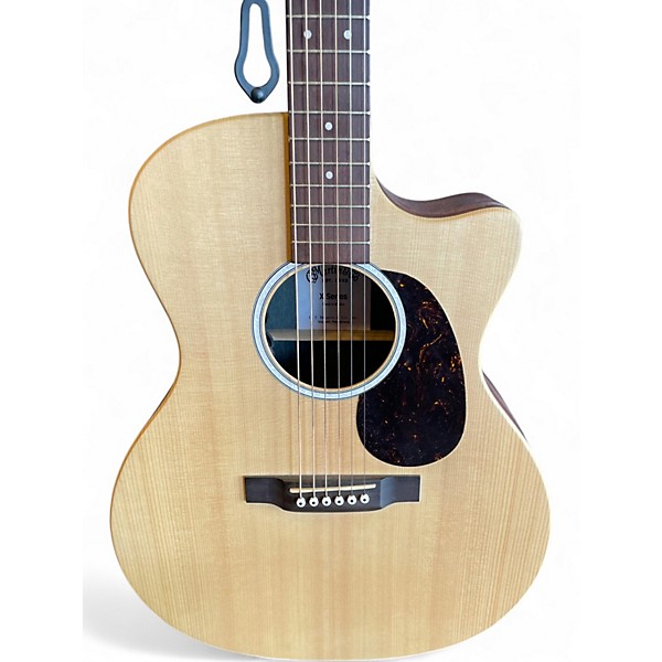 Used Martin GPC-X2 Natural Acoustic Electric Guitar
