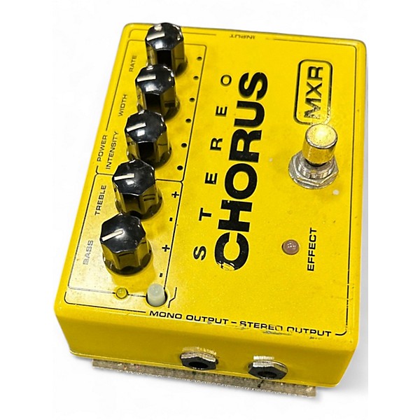 Used MXR STEREO CHORUS Effect Pedal