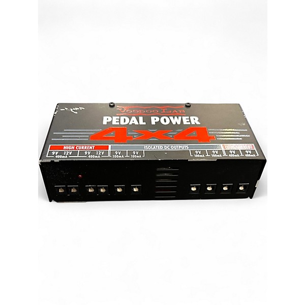 Used Voodoo Lab PEDAL POWER 4X4 Power Supply