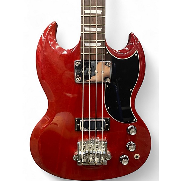 Used Gibson SG Bass Heritage Cherry Electric Bass Guitar
