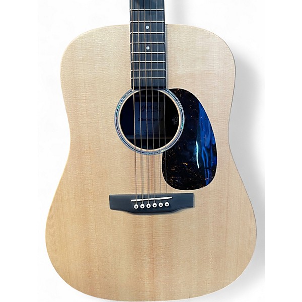 Used Martin X Series Special Dreadnought Natural Acoustic Electric Guitar