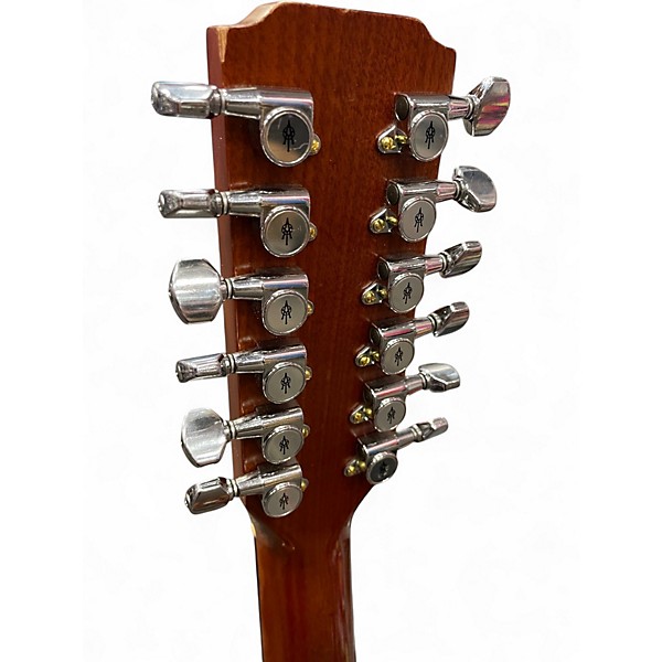 Used Alvarez DY80 Natural 12 String Acoustic Electric Guitar