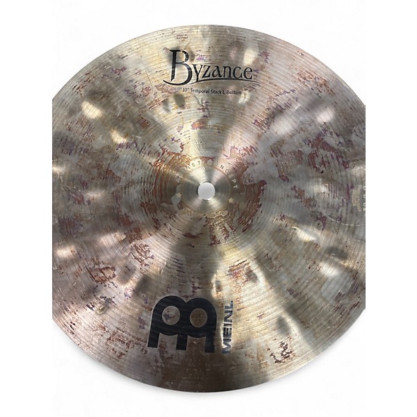 Used MEINL 10in Temporal Strack Cymbal