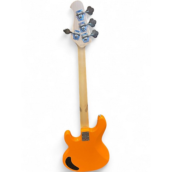 Used Sterling by Music Man Stingray Intro Series Orange Electric Bass Guitar