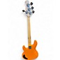Used Sterling by Music Man Stingray Intro Series Orange Electric Bass Guitar