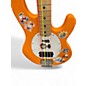 Used Sterling by Music Man Stingray Intro Series Orange Electric Bass Guitar
