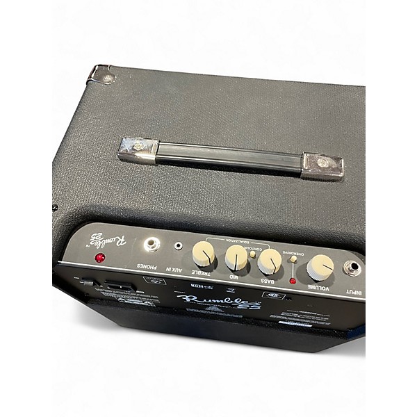 Used Fender Rumble 25 25W 1x10 Bass Combo Amp