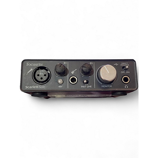 Used Focusrite Scarlett Solo Gen 2 Audio Interface