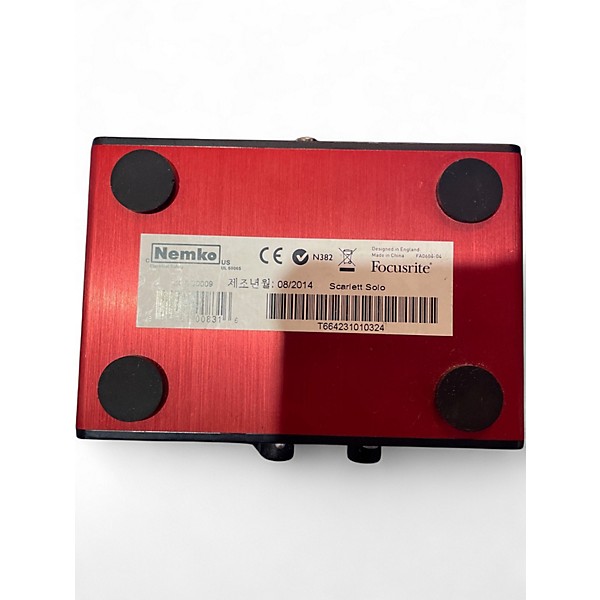 Used Focusrite Scarlett Solo Gen 2 Audio Interface