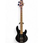 Used Ernie Ball Music Man Stingray 4 String Black Electric Bass Guitar thumbnail